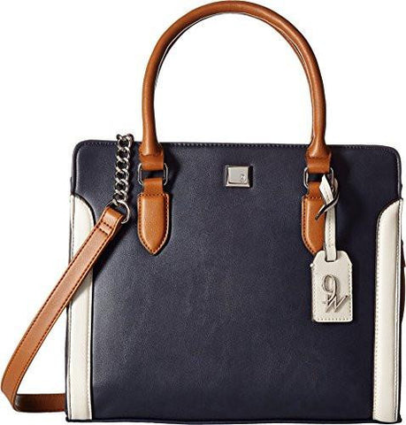 Nine West Me Time French Navytobaccochalk Handbag