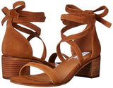 Rizzaa Heeled Sandal Cognac Suede 8 M Us