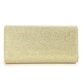 Jubileens Evening Party Wedding Ball Prom Clutch Wallet Handbag Gold