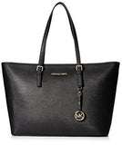 Michael Michael Kors Jet Set Travel Medium Multifunction Tote Black