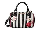 Medium Speedy Barrel Satchel Bag Stripe