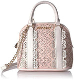 Chic Frills Dome Satchel, Blush