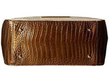 Hudson Satchel Oak Handbag