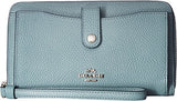 Polished Pebbled Leather Phone Wallet Svcloud Wallets