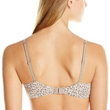 Perfectly Fit Lightly Lined Memory Touch Tshirt Bra Layered Leopard Print 36Ddd