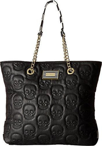 North/South Tote Black Floral Wallets