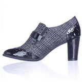 Kaydan Cap Toe Mary Jane Pumps, Grey, Size 7