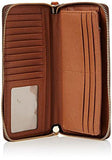 Michael Kors Jet Set Travel Continental Wristlet Brown Os