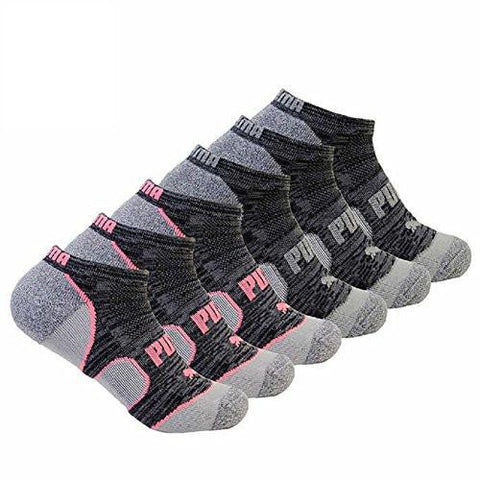 Puma 6 Pack No Show All Sport Socks