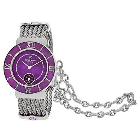 Charriol T Tropez Swiss Quartz Stainless Steel Dress Watch Color:Silvertoned Model: St30Sp560015