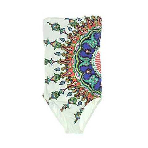Kasbah Bandeau One Piece Swimsuit White 4