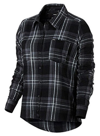 Wilson Long Sleeve Top Black P Buttonup Shirt Xl Us 13