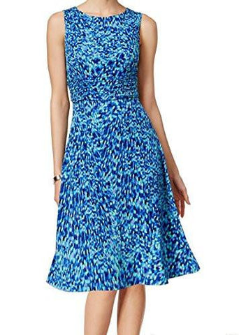 Pattern Empire Maxi Dress Blue 10