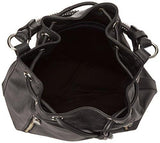 Kenneth Cole York No Slouch Drawstring Shoulder Bag Black One Sizeblackone Size