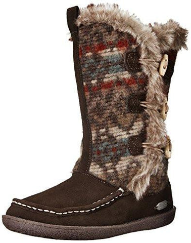 Elk Creek Winter Boot, Java/Blanket Red Wool, 8 M Us