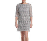 Petites Lace Shift Dress 12 Petite