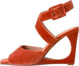 Rachel Comey Meda Salmon Velvet Sandal