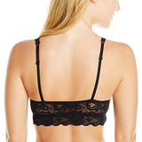 Never Say Never Padded Soft Bra Sweetie, Black, Large