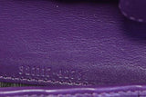 Leather Zip Wallet Margeaux Calf Royal Grape Purple 321117 X Large