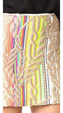 Rainbow Metallic Skirt, Multi, 0