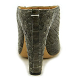 Maison Martin Margiela Python Us 8 Green Peep Toe Bootie