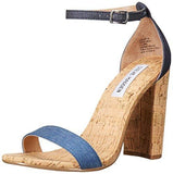 Carsonc Dress Sandal Denim Fabric 8 M Us