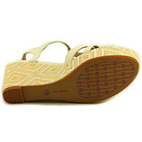 Sadiee Us 7 White Wedge Sandal