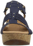 Annadel Orchid Wedge Sandal Navy 65 M Us