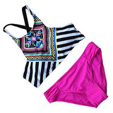 Mooskini High Neck Padded Bikini Halter Bikini Set Two Piece Swimsuit Swimwear Mus Size 46 B914