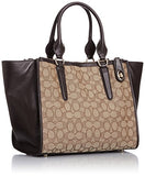 Signature Crosby Carryall Lightkhakibrown Tote