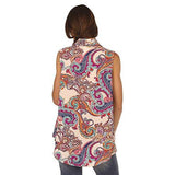 Color Paisley Top M Multi