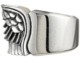 Wing Ring Silver 6