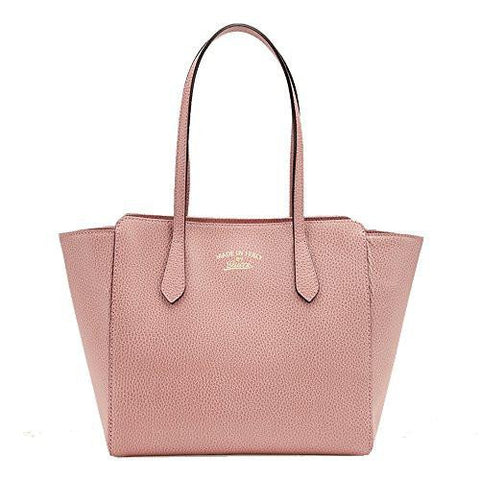 Gucci Swing Tote Small Light Pink Leather 354408