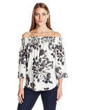 OffTheShoulder Top, Print, S