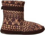 Whitecap Knit Boot Slipper, Java Snowshoe Sweater, 6 M Us