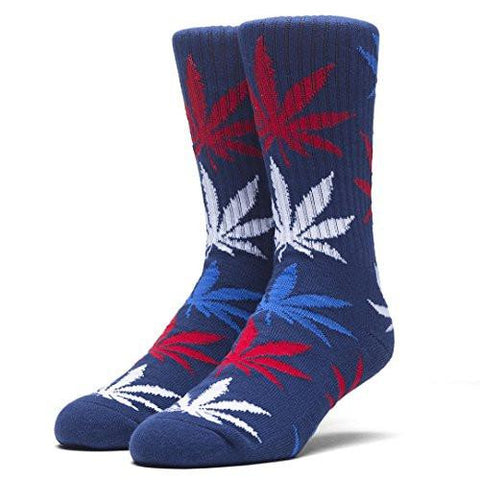 Usa Plantlife Crew Socks Navy 4Th Of July Sock