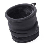 Winter Warm Thermal Fleece Balaclava Hat Hood Ski Bike Wind Stopper Face Mask Hat Motorcycle Neck Helmet Cap Gray Color