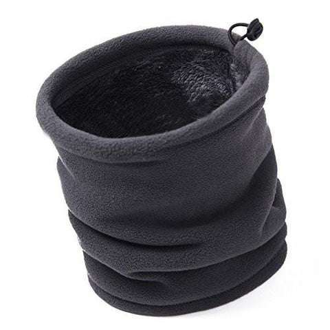 Winter Warm Thermal Fleece Balaclava Hat Hood Ski Bike Wind Stopper Face Mask Hat Motorcycle Neck Helmet Cap Gray Color