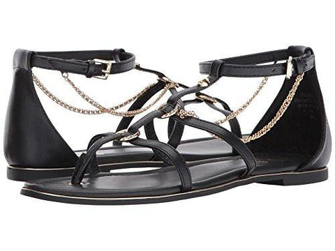 G By Guess Lessa Black Havana Pu Sandal