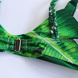 Mooskini Printed Leaf Bikini Set Swimsuit L Leaf1