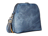 Bmarilyn Perf Denim Crossbody Bag