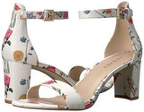 Nine West Pruce Patent Dress Sandal Whitemulti 8 M Us