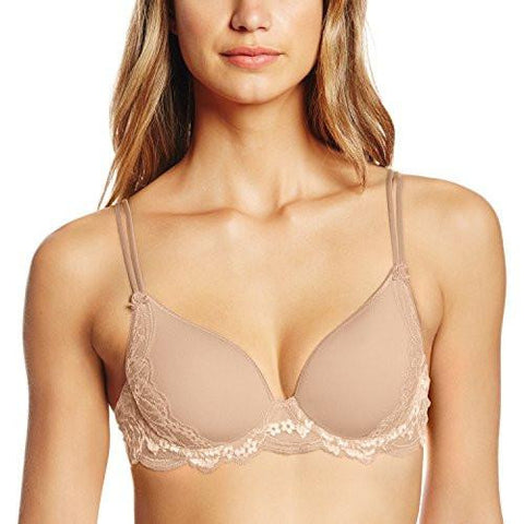 Amour 3D Plunge Bra, Nude, 38E