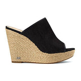 Michael Michael Kors Hastings Mule Dark Denim Nappa Clogmule