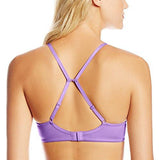 Betsey Johnson Forever Perfect Demi Bra, Purple Panther, 30Dd