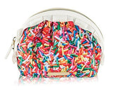Cosmo Cosmetic Bag, Mini Ruffle Multi