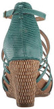 Great Plush Wedge Sandal Turquoise 75 M Us