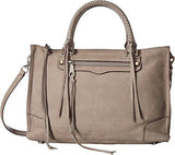 Regan Satchel Tote Grey Handbag