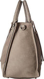 Regan Satchel Tote Grey Handbag