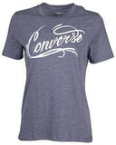 Converse Basic Crew Tshirtsteel Heathersmall